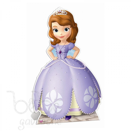 Star Cutouts - Figurine en carton taille réelle Disney Princesse Sofia H 150 CM - Décoration Violet