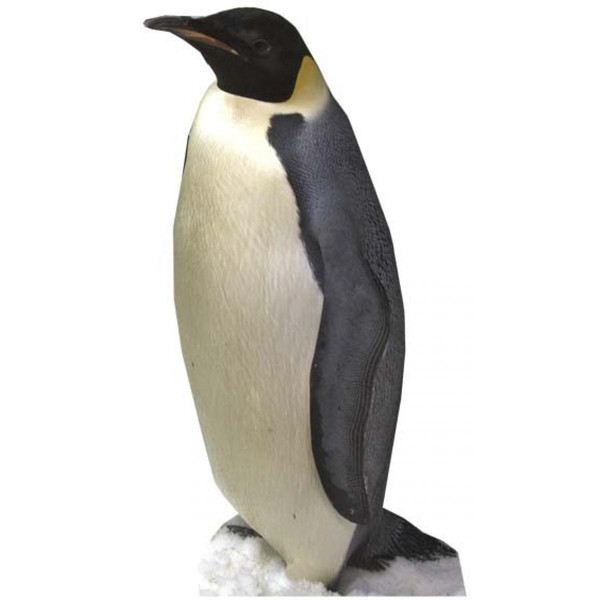 Statues Star Cutouts Figurine en carton taille réelle Le pingouin H 86 CM