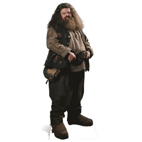 Star Cutouts - Mini Figurine en carton Rubeus Hagrid en habit ville Film Harry Potter 91 CM Star Cutouts  - Bonnes affaires Décoration