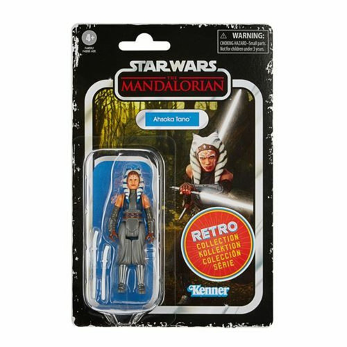 Star Wars - Hasbro Star Wars Retro Collection Ahsoka Tano Toy 9.5 cm-Scale Star Wars: The Mandalorian Collectible Action Figure, Toys for Kids Ages 4 and Up F4459 Star Wars - Jeux & Jouets