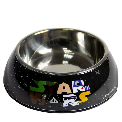 Star Wars - Mangeoire pour chiens Star Wars Mélamine 410 ml Métal Multicouleur Star Wars  - Gamelle pour chien