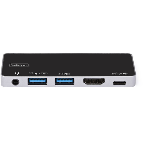 Startech - Adaptateur multiport USB-C vers HDMI 4K 60 Hz, Hub 3 ports USB 3.0, Audio et Power Delivery 100W Startech  - Procomponentes