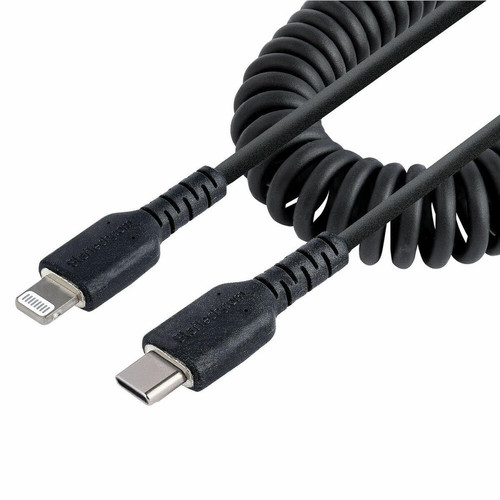 Startech - Câble USB vers Lightning Startech RUSB2CLT1MBC Noir 1 m Startech  - Câble Lightning Startech