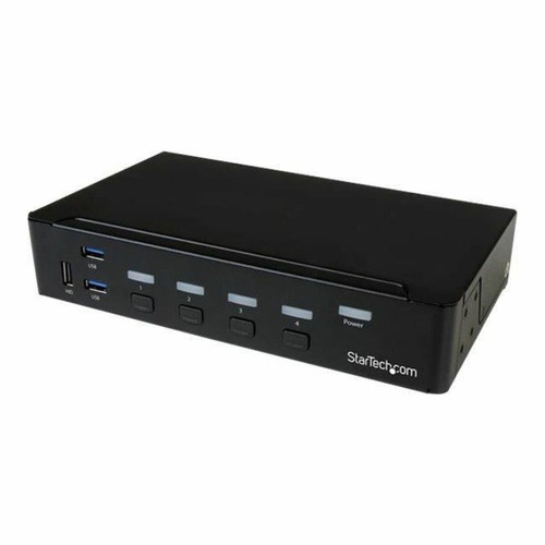 Startech - STARTECH Switch KVM USB DisplayPort à 4 ports avec hub USB 3.0 intégré - 4K 30 Hz Startech  - Procomponentes