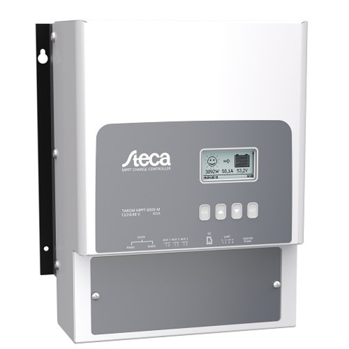Steca - Régulateur solaire STECA Tarom MPPT 6000 12/24/48V 60A 200V Steca  - Régulateurs de charge solaire