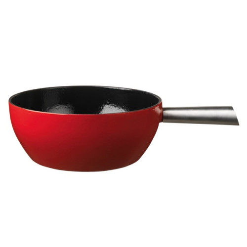 Stockli - Caquelon en fonte 24cm rouge - 7324.0214 - STOCKLI - Appareil à fondue
