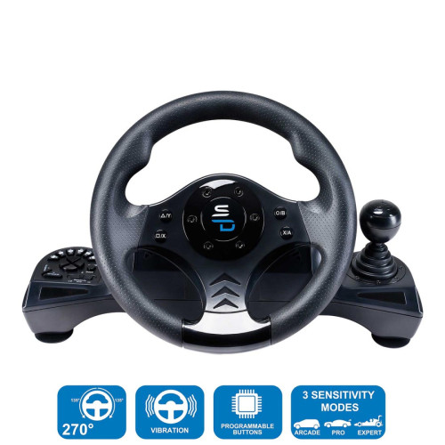 Subsonic - SUPER DRIVE PRO G5 750-X SERIE Volant SWITCH PS4 XB1 PS3 PC - Tout le matériel pour la simulation de courses automobiles Périphériques, réseaux et wifi