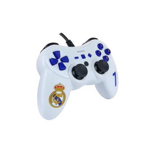 Manettes Switch Subsonic Manette filaire blanche Real Madrid pour Switch