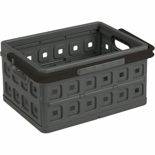 Sunware - Boîte pliante de transport ou rangement Square 24 litres. Sunware  - Maison Gris