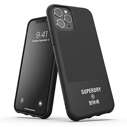 Superdry - superdry moulded canvas iphone 11 pro coque noir 41548 Superdry  - Superdry