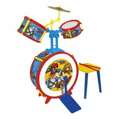 SuperThings - Batterie musicale Superzings (75 x 50 x 54 cm) SuperThings  - Batterie enfant Instruments de musique