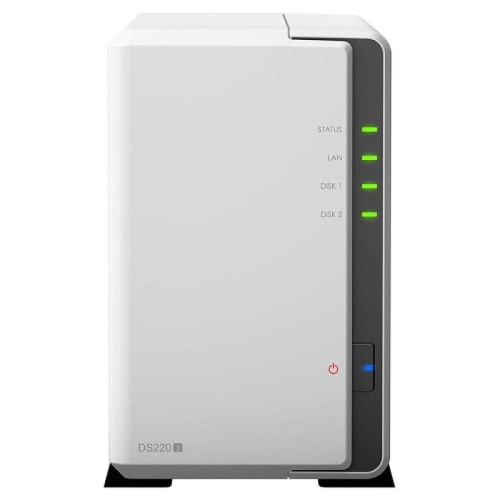 Synology - DS220j NAS 2To (2x1To) WD Red USB 3.2 USB 3.5" Blanc Synology  - Synology