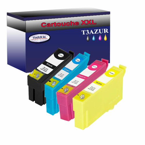 T3Azur - 4x Epson T35XL -Compatible T3Azur  - Cartouche, Toner et Papier