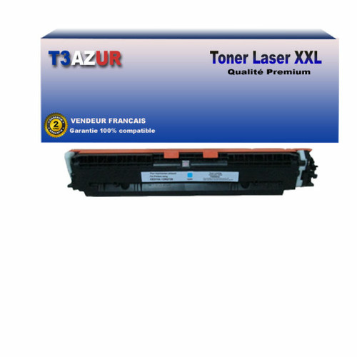 T3Azur - T3AZUR - Toner compatible avec Canon 729 pour Canon LBP-7010C, LBP-7018C Cyan - 1 000p T3Azur  - Cartouche, Toner et Papier