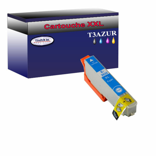 T3Azur - Epson T2632XL -Compatible T3Azur  - Cartouche d'encre