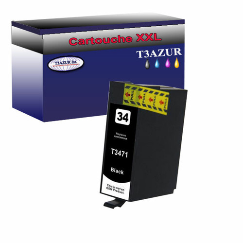 T3Azur - Epson T3471 -Compatible T3Azur  - Cartouche, Toner et Papier