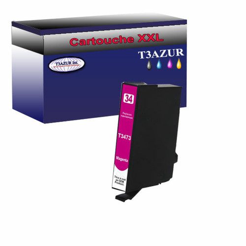T3Azur - Epson T3473 -Compatible T3Azur  - Cartouche, Toner et Papier