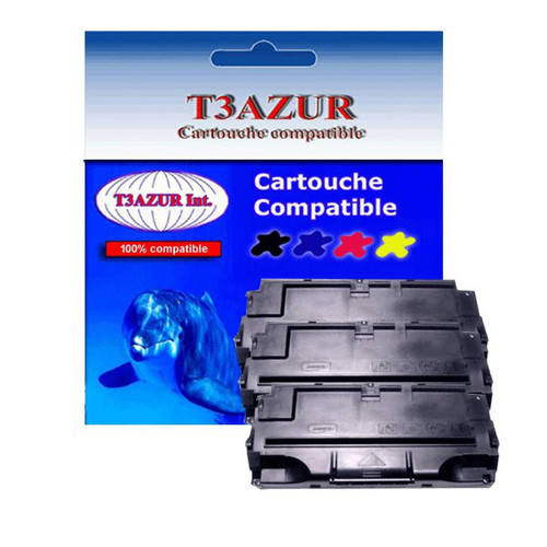 T3Azur - 3 Toners Laser compatibles pour Samsung ML1210, ML1220M (ML-1210D3) - T3AZUR T3Azur  - Cartouche, Toner et Papier
