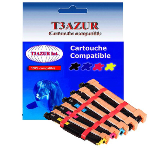 T3Azur - 5 Toners Laser compatibles pour Brother HL-L3210CW, HL-L3230CDW, TN247 - T3AZUR T3Azur - Marchand T3azur
