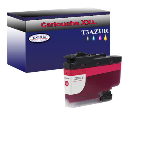 T3Azur - Cartouche compatible Brother MFC-J5945DW,MFC-J6945DW, LC3239XL - Magenta T3Azur  - Cartouche, Toner et Papier