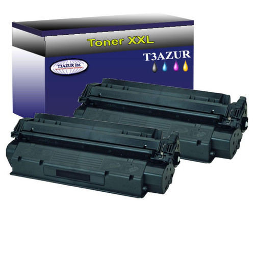 T3Azur - Lot de 2 Toners compatibles   pour imprimante HP LaserJet 3300, 3310, 3320MFP - T3AZUR T3Azur  - Cartouche, Toner et Papier