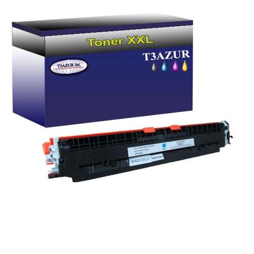 T3Azur - Toner Laser compatible  pour imprimante HP LaserJet Pro MFP M176n Cyan  - T3AZUR T3Azur  - Cartouche, Toner et Papier