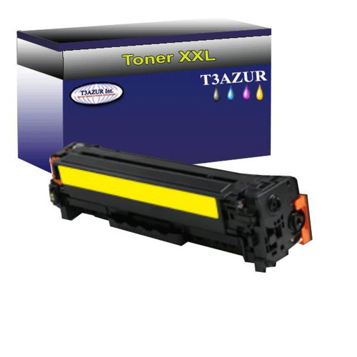 Cartouche d'encre T3Azur Toner Laser compatible pour imprimante HP Color LaserJet Pro MFP M281fdw Jaune - T3AZUR
