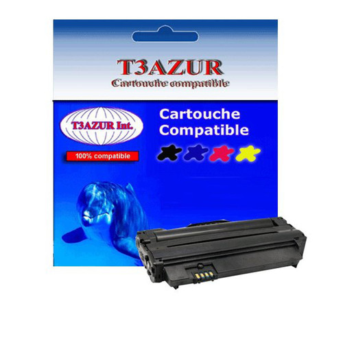 Cartouche d'encre T3Azur Toner Laser compatible pour Samsung ML2540, ML2540R (MLT-D1052L) - T3AZUR