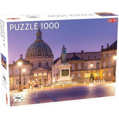 Puzzles Adultes Tactic Puzzle 1000 pièces : Le Palais d'Amalienborg
