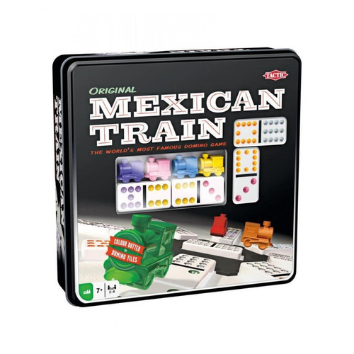 Tactic - Mexican Train boite metal - Casse-tête