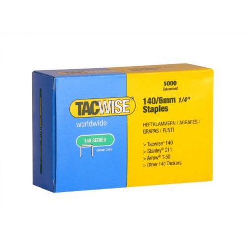 Boulonnerie Tacwise Tacwise 0340 Agrafes 140/6 mm 5000 pièces