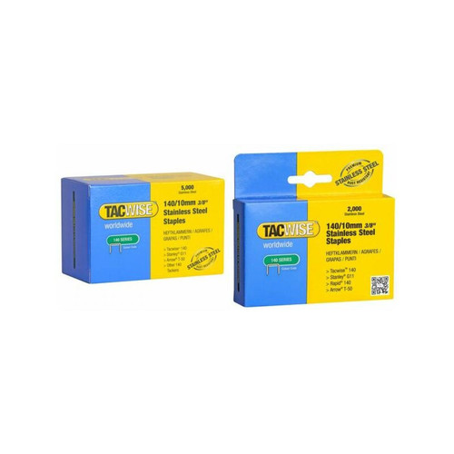 Tacwise - TACWISE Agrafes 140/8 mm, acier inoxydable, 2.000 pièces () Tacwise  - Boulonnerie Tacwise