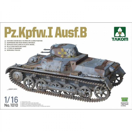 Takom - Maquette Char Pz.kpfw.i Ausf.b Takom  - Takom