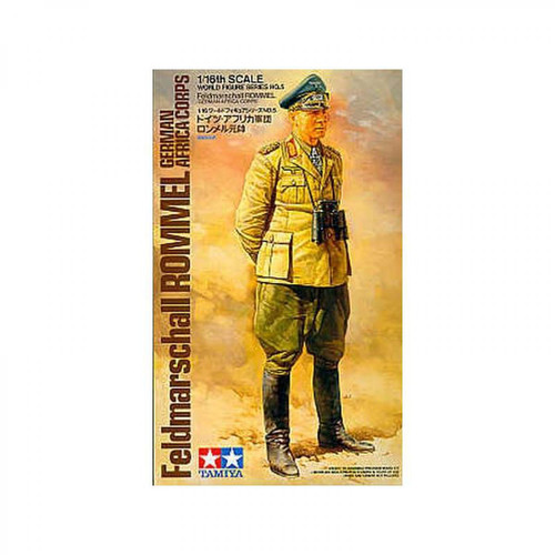 Tamiya - Figurine Mignature Feldmarschall Rommel  German Africa Corps Tamiya  - Jeux & Jouets Tamiya