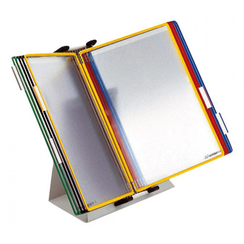 Tarifold - Protège-documents pivotant Tarifold PVC A4 couleurs assorties - 10 pochettes Tarifold  - Accessoires Bureau Tarifold