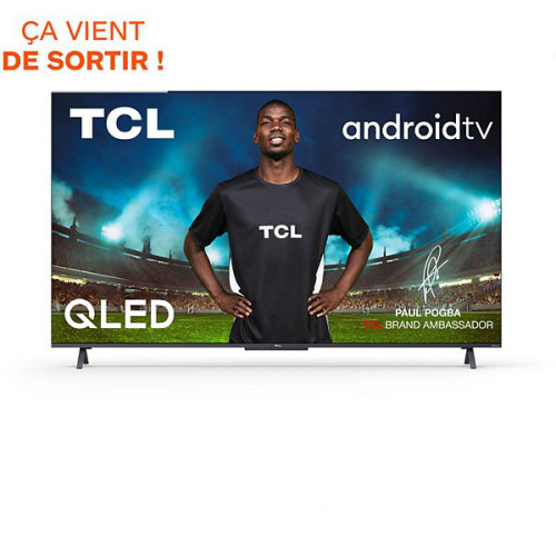 TCL - TV QLED 4K 139 cm 55C725 - TV 50'' à 55 Plat