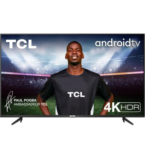 TCL - TCL 55P615 - TV LED UHD 4K 55 (140cm) - Android TV - Dolby Audio - 3xHDMI, 2xUSB - Classe A+ - Noir - TV 55" TV 50'' à 55''