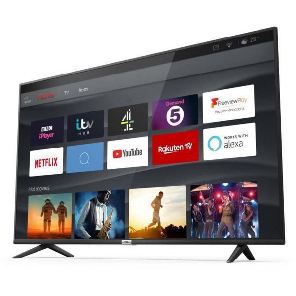 TV 56'' à 65'' TCL TV LED UHD 4K - 65'' (164cm) - HDR - Smart TV 3.0