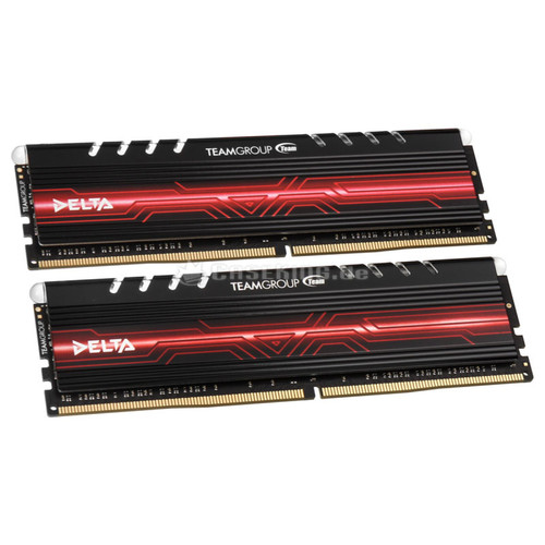 Team Group - Groupe Delta Team Red Series LED DDR4-2400 CL15 - Kit 32Go Team Group  - RAM PC Team Group