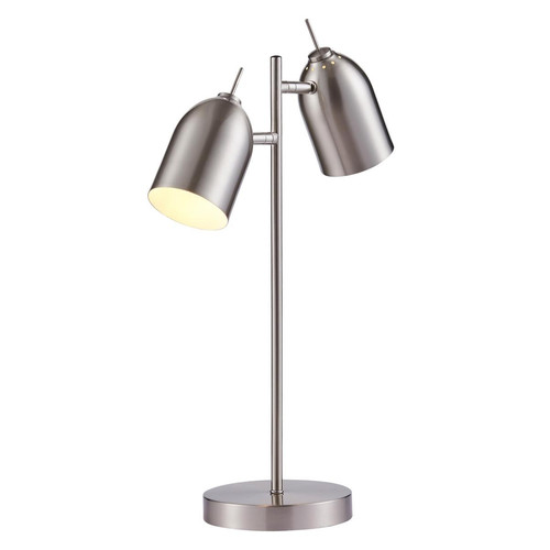 Teamson Home - Lampe de chevet bureau à LED chic éclairage moderne chrome Teamson Home VN-L00063NB-EU Teamson Home  - Luminaires