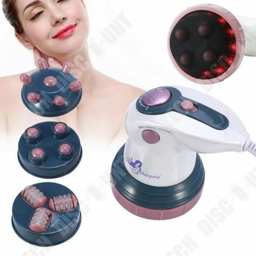 Appareil de massage électrique Masseur anti-cellulite TD® 4 têtes de massage Massage en profondeur Masseur électrique