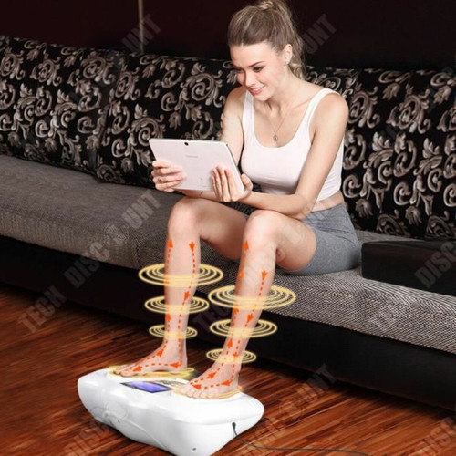 Appareil de massage électrique TD® Masseur de pieds, appareil de circulation sanguine, massage à domicile de physiothérapie automatique, artefact de massage des pi