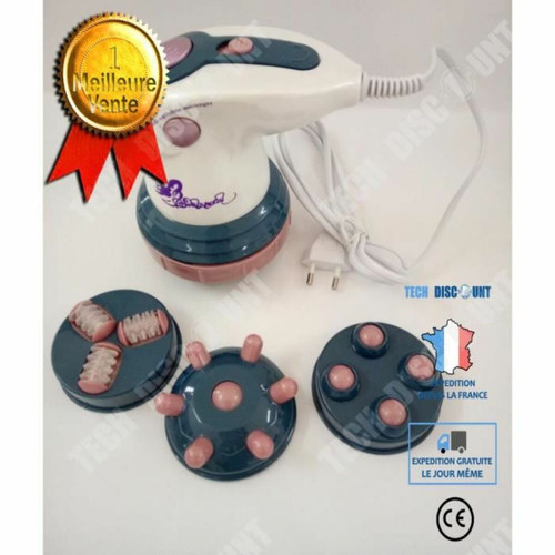 Tech Discount - TD® Masseur graisse Anti-Cellulite électrique multifonction machine de massage infrarouge Tech Discount - Tapis de massage Appareil de massage électrique