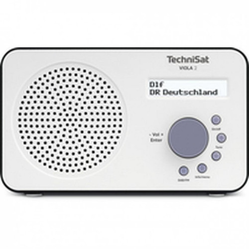 Technisat - Radio transistor VIOLA 2 DAB Blanc/Noir (Reconditionné A+) Technisat  - Technisat