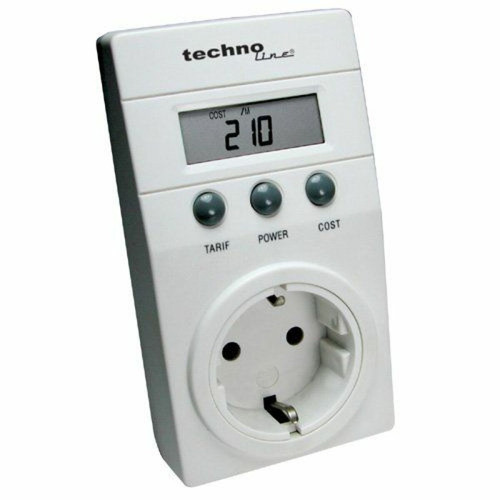 Technoline - Technoline Cost Control Appareil de surveillance de la consommation électrique Blanc (Import Allemagne) Technoline  - Maison connectée