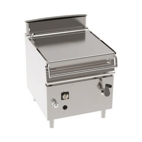 TECNOINOX - Sauteuse Basculante Electrique 80 Litres à Relevage Motorisé - Gamme 900 - Tecnoinox TECNOINOX  - Table de cuisson blanc