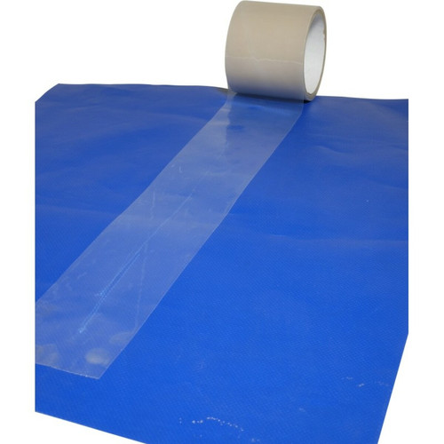 Tecplast - Adhésif transparent 200mm x 20m pour réparation bâche  ultra résistant aux Uvs et intempéries - souple - Quincaillerie