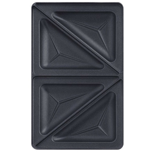 Tefal SW853D12 Snack Collection Machine à Gaufres et Croques Noir/Inox +  Coffret de Plaque pour