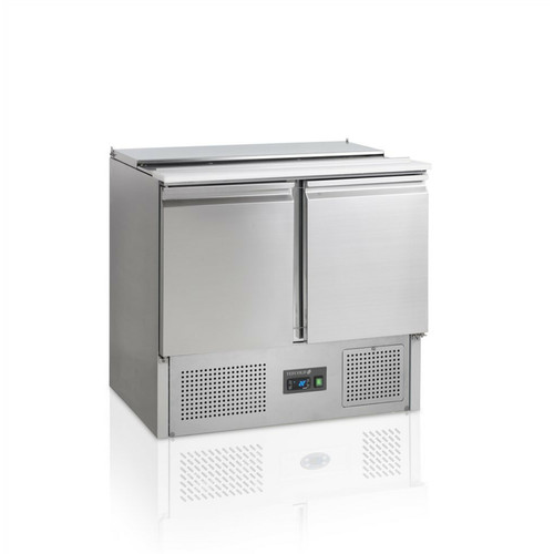 Tefcold - Comptoir pour Saladette GN1/1 SA920 - TEFCOLD Tefcold  - Réfrigérateur Pose-libre