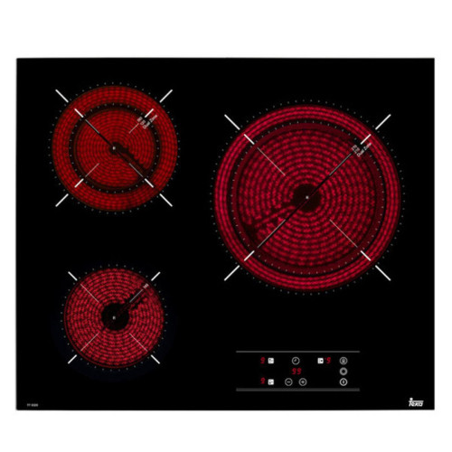 Table de cuisson Teka Plaques Vitro-Céramiques Teka VITROCERAMICAS 60 cm 60 cm 5600 W